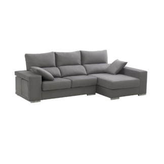 Sofá com chaise longue