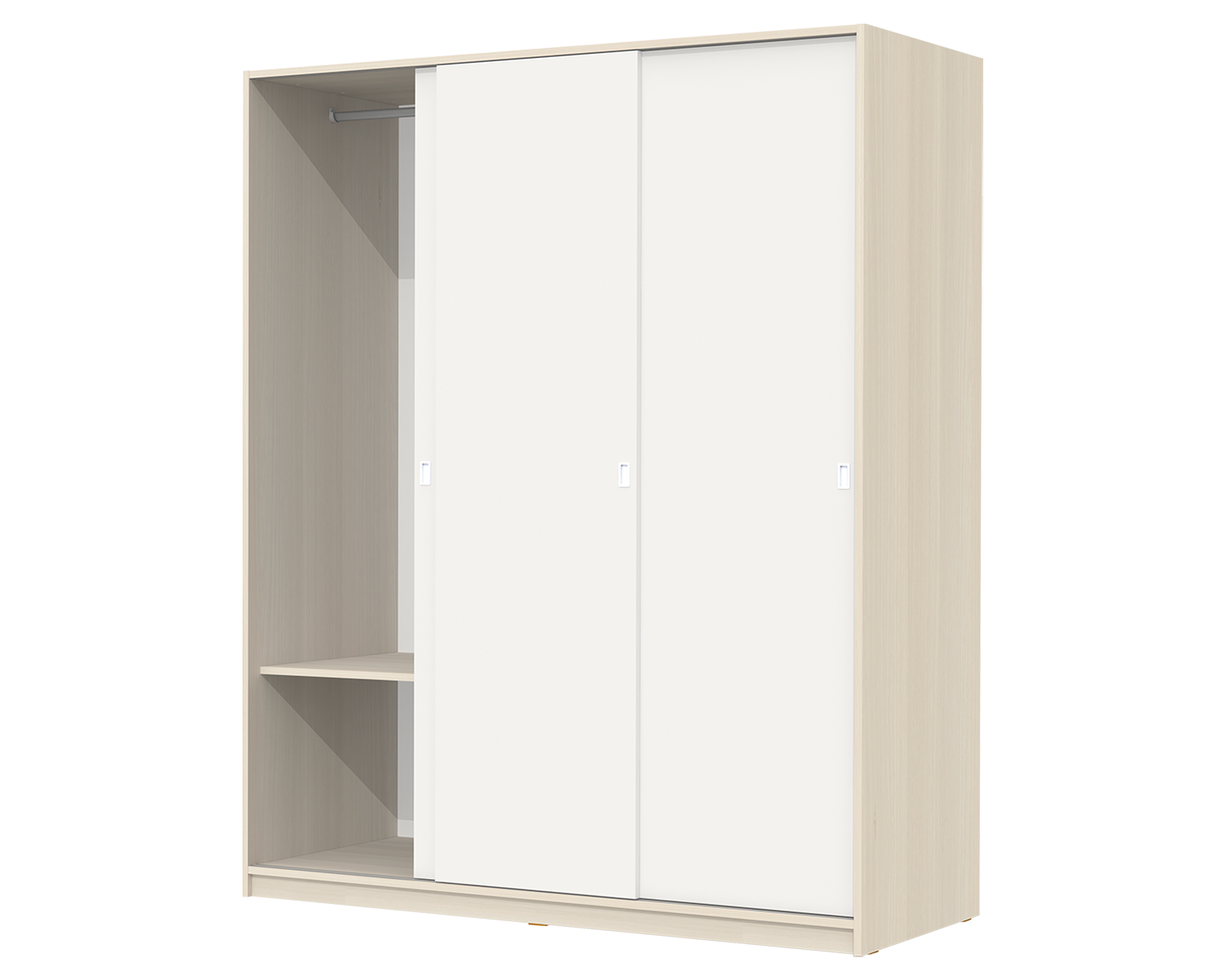 Roupeiro de três portas